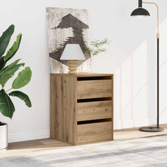 vidaXL Corner Chest of Drawers 40x41x58 cm Engineered Wood