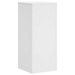 vidaXL Plant Stand 2 pcs White 30 x 30 x 70 cm Engineered Wood 3