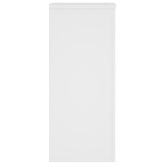 vidaXL Plant Stand 2 pcs White 30 x 30 x 70 cm Engineered Wood 4