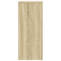 vidaXL Plant Stand 2 pcs Sonoma Oak 30 x 30 x 70 cm Engineered Wood 4