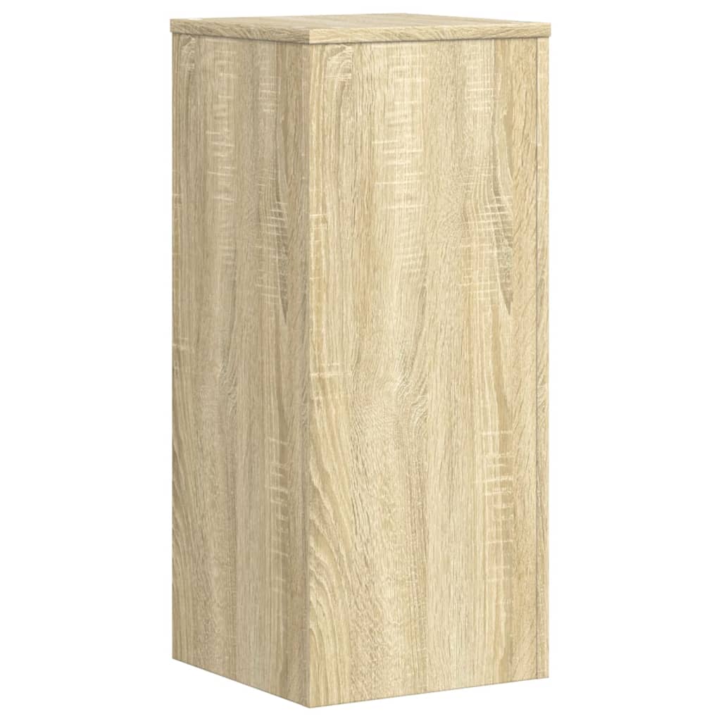 vidaXL Plant Stand 2 pcs Sonoma Oak 30 x 30 x 70 cm Engineered Wood 5