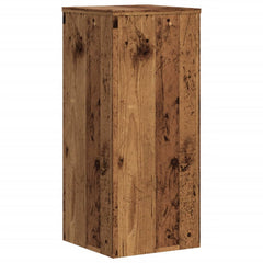 vidaXL Plant Stand 2 pcs Old Wood 30 x 30 x 70 cm Engineered Wood 5