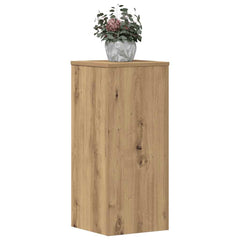 Plant Stands 2 pcs Artisan Oak Engineered Wood, image 3