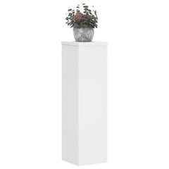 Plant Stand 2pcs 17x17x60 cm Engineered Wood Width 17 cm White
