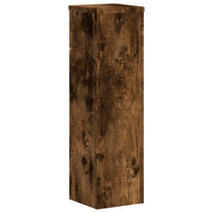 vidaXL Plant Stand 2 pcs Smoked Oak 17 x 17 x 60 cm Engineered Wood 3