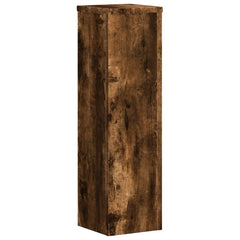 vidaXL Plant Stand 2 pcs Smoked Oak 17 x 17 x 60 cm Engineered Wood 5