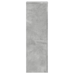 vidaXL Plant Stand 2 pcs Concrete Grey 25 x 25 x 80 cm Engineered Wood 4