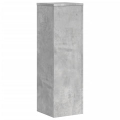 vidaXL Plant Stand 2 pcs Concrete Grey 25 x 25 x 80 cm Engineered Wood 5