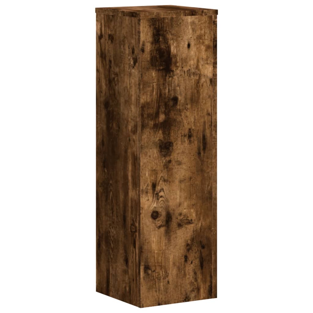 vidaXL Plant Stand 2 pcs Smoked Oak Engineered Wood 3
