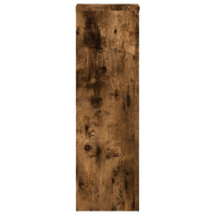 vidaXL Plant Stand 2 pcs Smoked Oak Engineered Wood 4