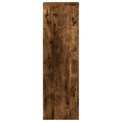 vidaXL Plant Stand 2 pcs Smoked Oak Engineered Wood 6