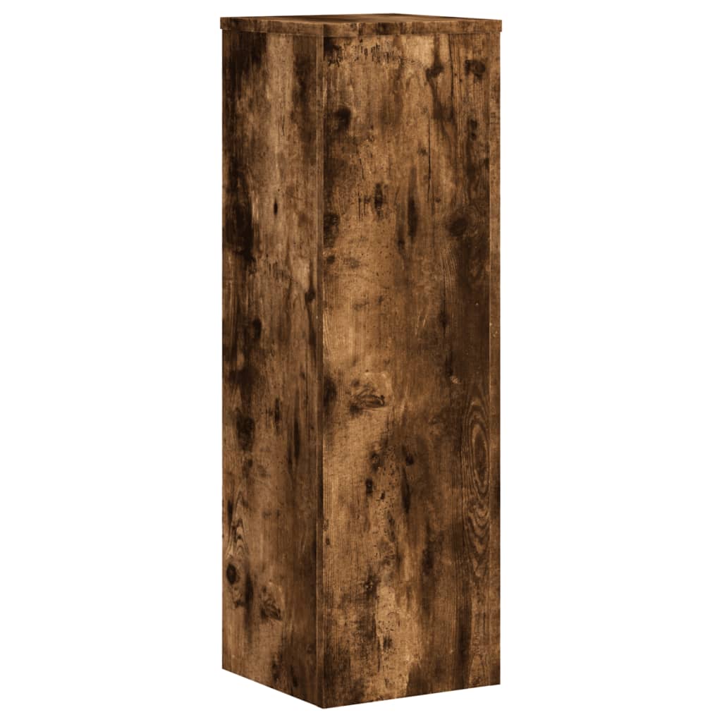 vidaXL Plant Stand 2 pcs Smoked Oak Engineered Wood 5
