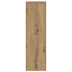 vidaXL Plant Stand 2 pcs Oak 25 x 25 x 80 cm Engineered Wood 6