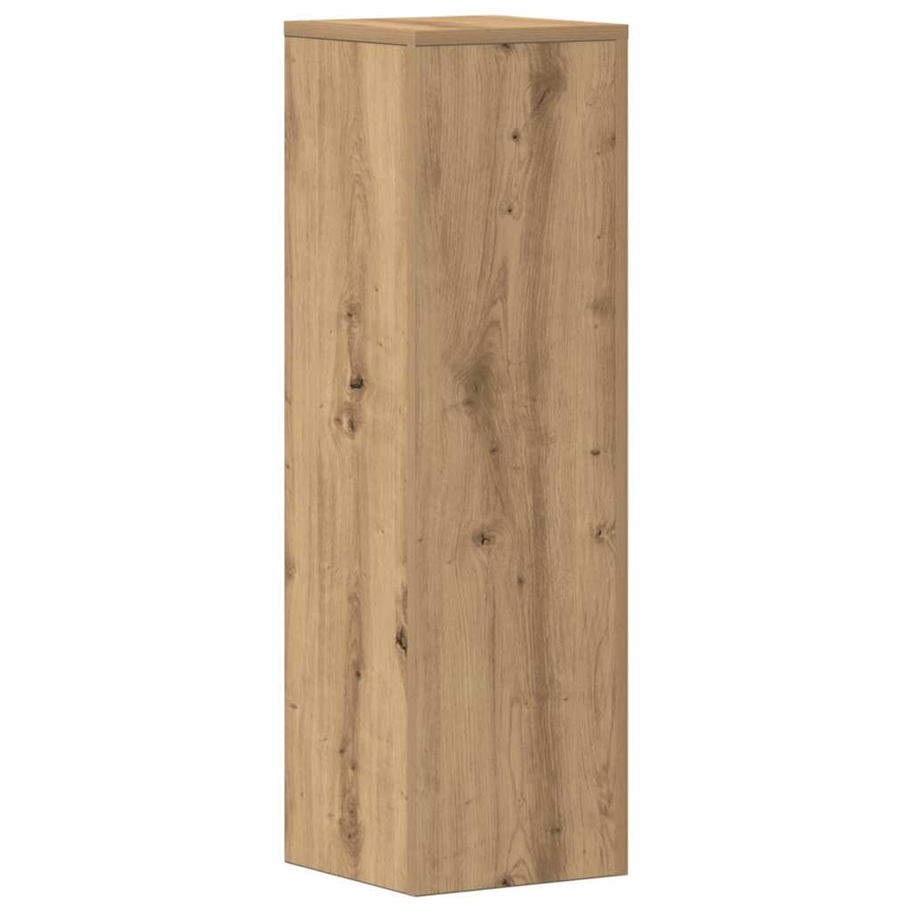 vidaXL Plant Stand 2 pcs Oak 25 x 25 x 80 cm Engineered Wood 5