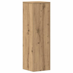 vidaXL Plant Stand 2 pcs Oak 25 x 25 x 80 cm Engineered Wood 5