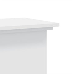 vidaXL Plant Stand White 33 x 33 x 60 cm Engineered wood 6