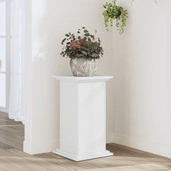 vidaXL Plant Stand White 33 x 33 x 60 cm Engineered wood 1