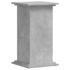 vidaXL Plant Stand Concrete Grey 33 x 33 x 60 cm Engineered wood 2