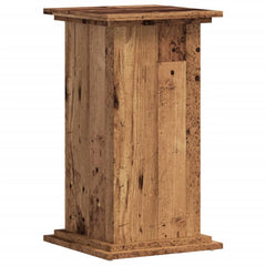 vidaXL Plant Stand Old Wood 33 x 33 x 60 cm Engineered wood 2