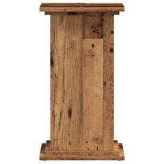 vidaXL Plant Stand Old Wood 33 x 33 x 60 cm Engineered wood 3