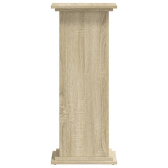 vidaXL Plant Stand Sonoma Oak 33 x 33 x 80 cm Engineered wood 5