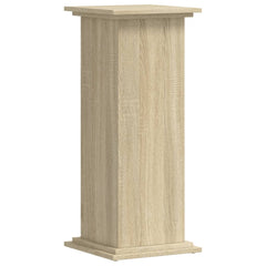 vidaXL Plant Stand Sonoma Oak 33 x 33 x 80 cm Engineered wood 4