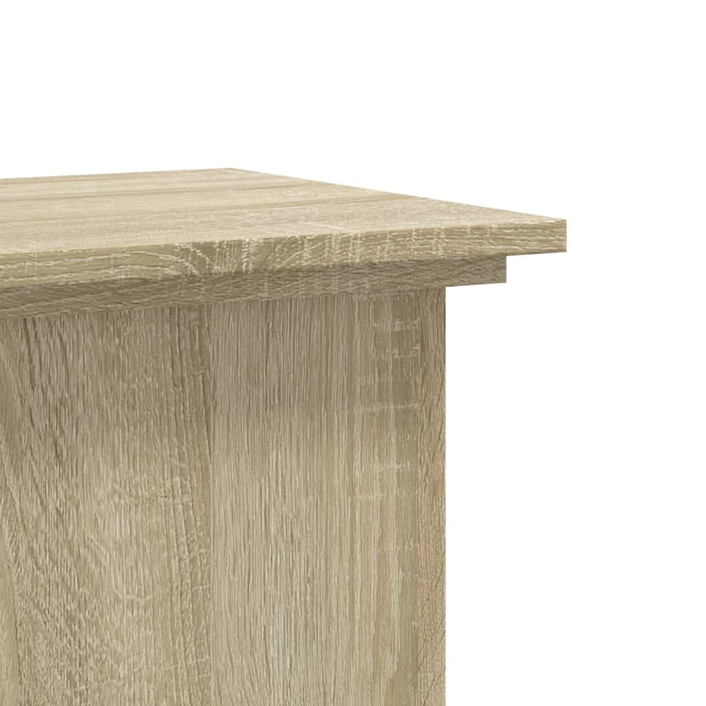 vidaXL Plant Stand Sonoma Oak 33 x 33 x 80 cm Engineered wood 6