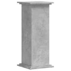 vidaXL Plant Stand Concrete Grey 33 x 33 x 80 cm Engineered wood 2