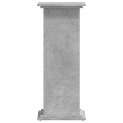 vidaXL Plant Stand Concrete Grey 33 x 33 x 80 cm Engineered wood 3