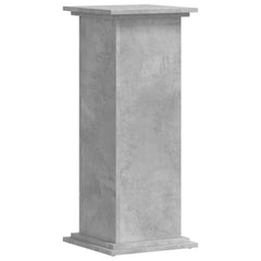 vidaXL Plant Stand Concrete Grey 33 x 33 x 80 cm Engineered wood 4