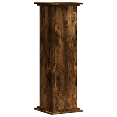 vidaXL Plant Stand Smoked Oak 33 x 33 x 100 cm Engineered wood 2