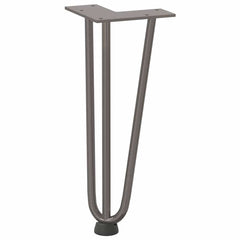 vidaXL Hairpin Legs for Coffee Table 4 pcs Natural Steel 30 cm Solid Steel 4