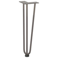 vidaXL Hairpin Legs for Coffee Table 4 pcs Natural Steel 42 cm Solid Steel 4