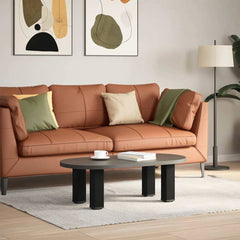 Coffee Table Legs 4 pcs 30-32 Steel Black 42-44 cm (80 mm)