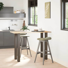 vidaXL Coffee Table Legs 4 pcs Steel 42-44 Steel Natural