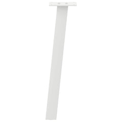 vidaXL Coffee Table Legs 4 pcs White 42 cm Steel 5