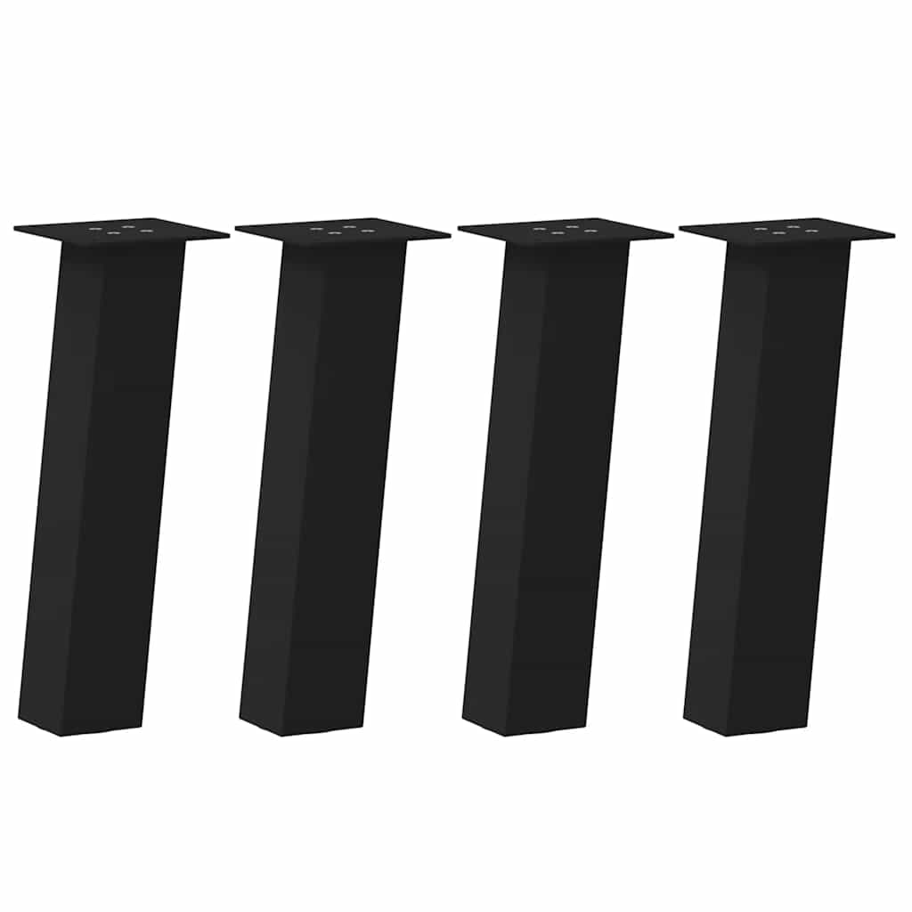 Coffee Table Legs 4 pcs Black 42 cm, image 2