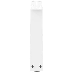 vidaXL Coffee Table Legs V-Shape 2 pcs White 40x(30-31.3) cm Steel 6