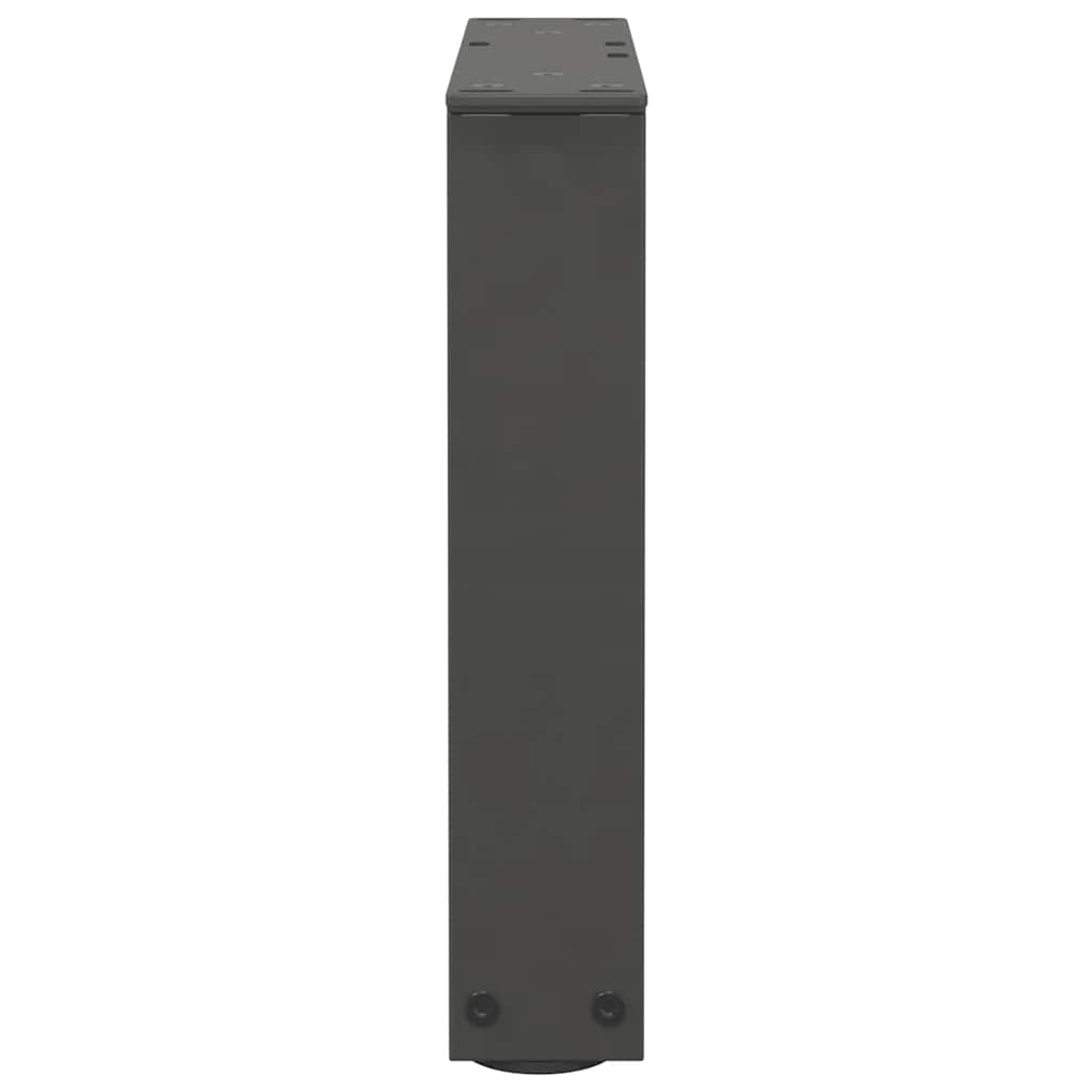 vidaXL Coffee Table Legs V-Shape 2 pcs Anthracite 40x(30-31.3) cm Steel 6