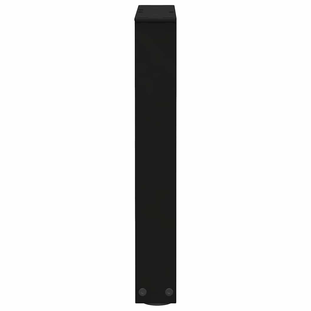 vidaXL Coffee Table Legs V-Shape 2 pcs Black 28x(42-43.3) cm Steel 6