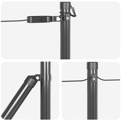 vidaXL Embedded Fence Post 26 pcs Grey Powder-Coated Steel 6