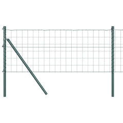 vidaXL Euro Fence Ground Fix 10 x 0.4 m PVC-Coated Steel Green Mesh 2