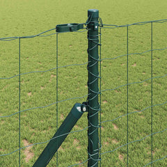 Euro Fence 25 x 1 m PVC-Coated Steel Mesh Ground Fix Green 100 x 100 mm mesh