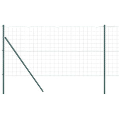 Euro Fence 25 x 1.2 m PVC-Coated Steel Mesh Ground Fix Green 100 x 100 mm mesh