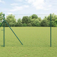 Euro Fence 10 x 0.4 m PVC-Coated Steel Mesh Ground Fix Green mesh Size 76 x 64 mm mesh 1.6 m