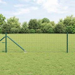 Euro Fence Spikes PVC-Coated Steel Mesh Spike Anchor Fix Green