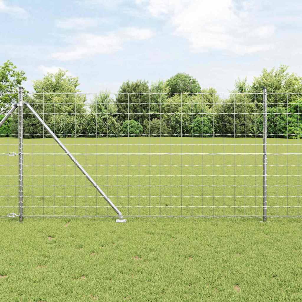 Euro Fence Spikes Silver Mesh Spike Anchor Fix Galvanised Steel Size