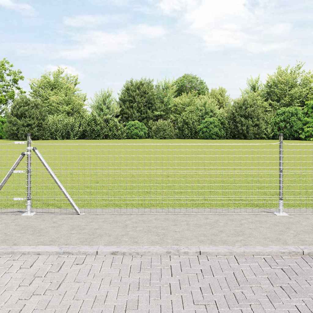 Euro Fence Concrete Base Mesh Fix Galvanised Steel Size