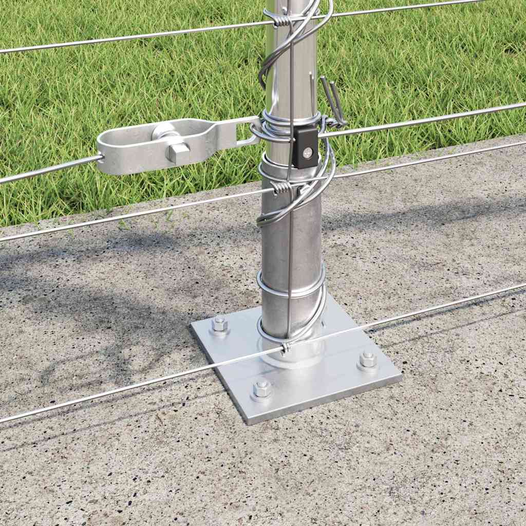 Welded Wire Fence with Concrete Base 50 x 1.2 m Concrete Base Fix 30 cm (10 wires)
