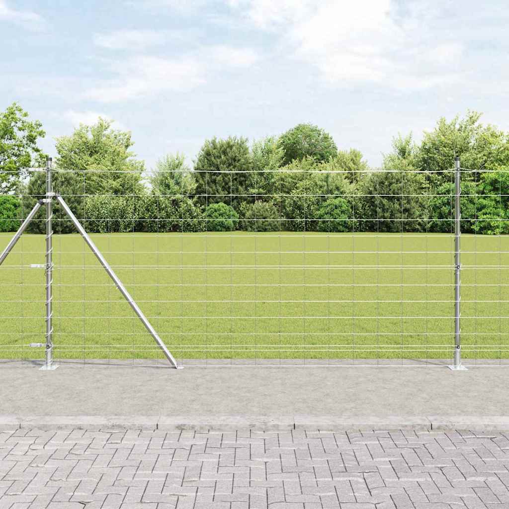 Welded Wire Fence with Concrete Base 50 x 1.2 m Concrete Base Fix 15 cm (12 wires)